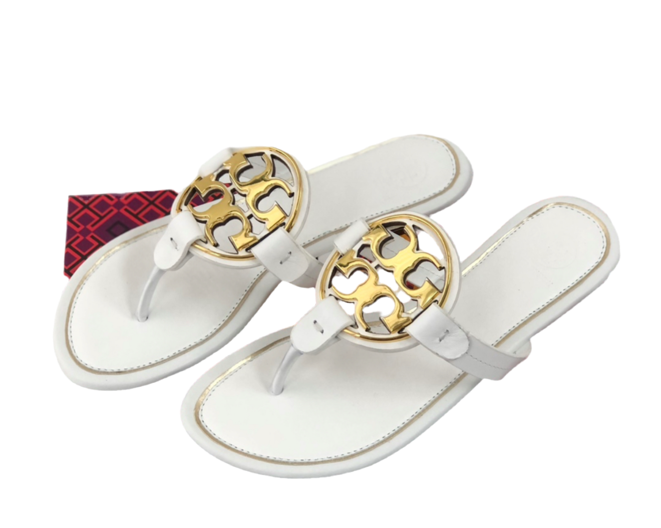 Sandals TORY BURCH WHITH