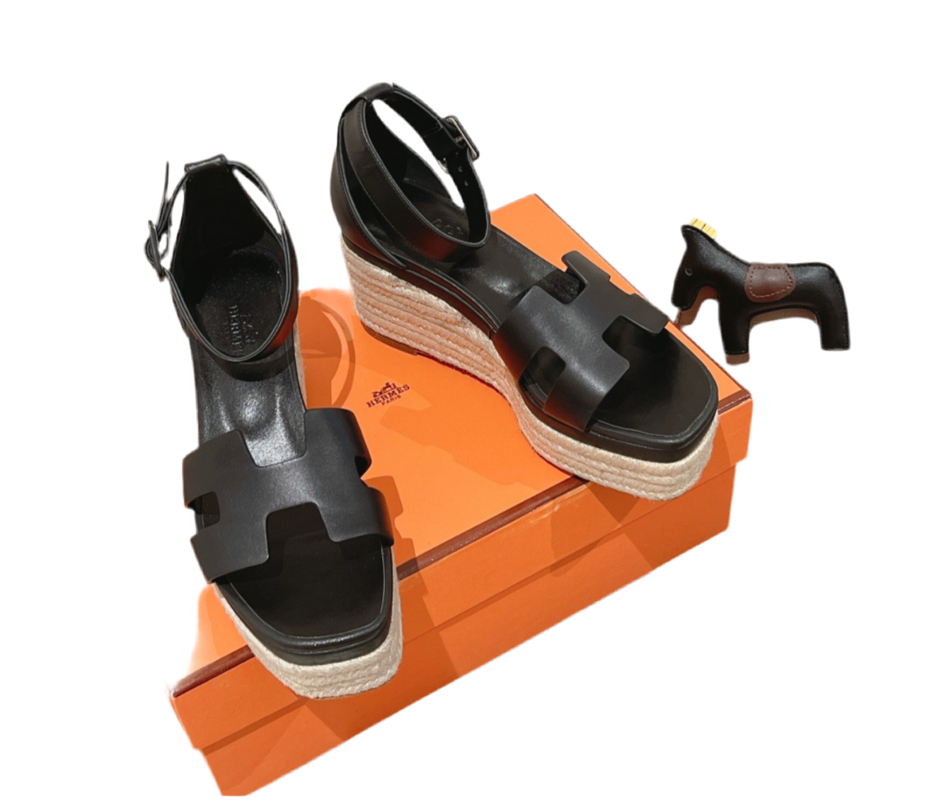 Sandals HERMRS black