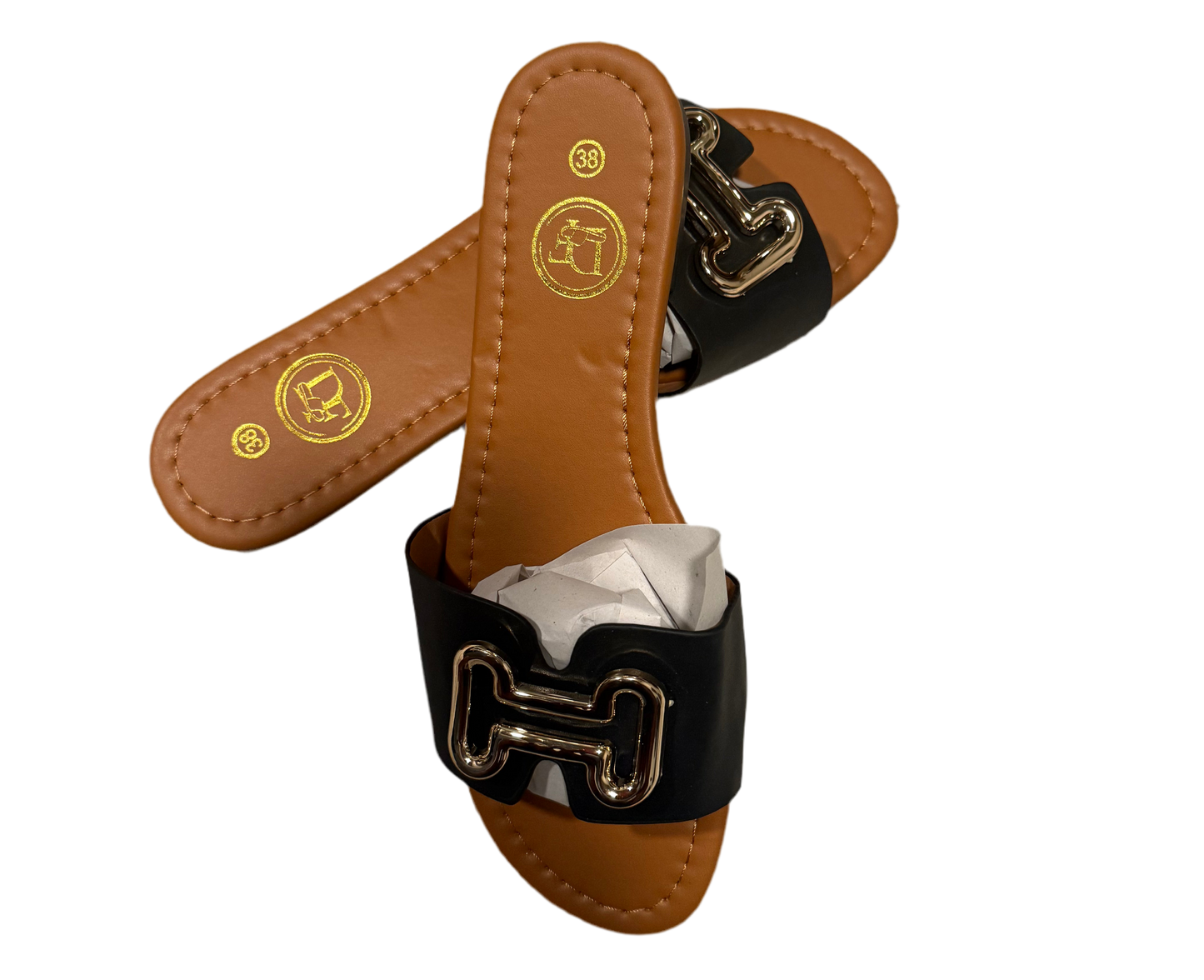 Sandals HERMRS BLACK