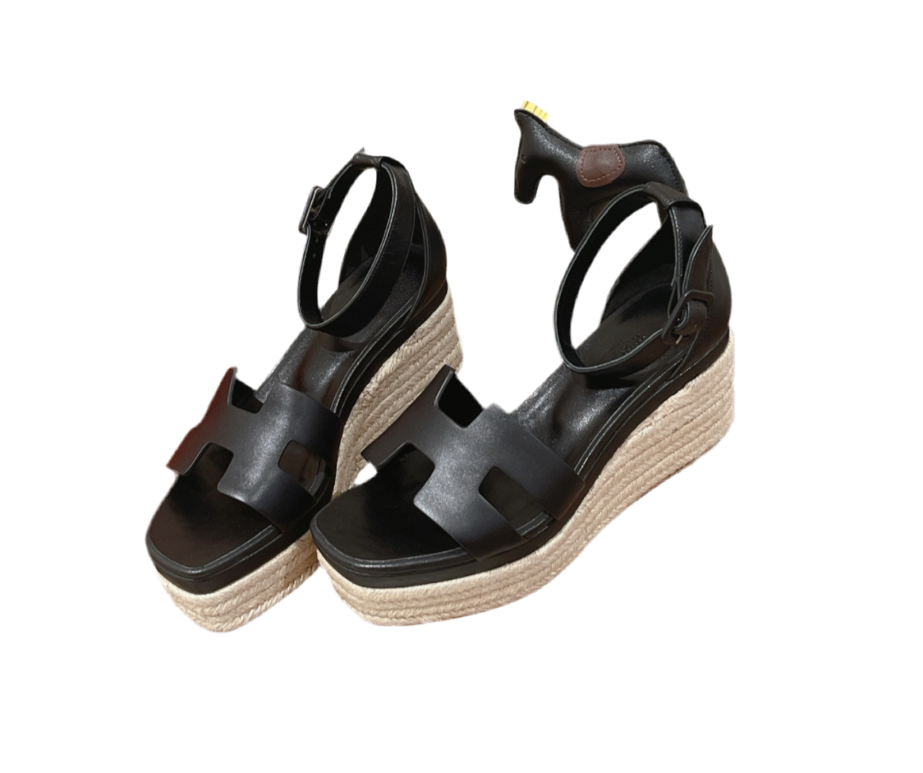 Sandals HERMRS black