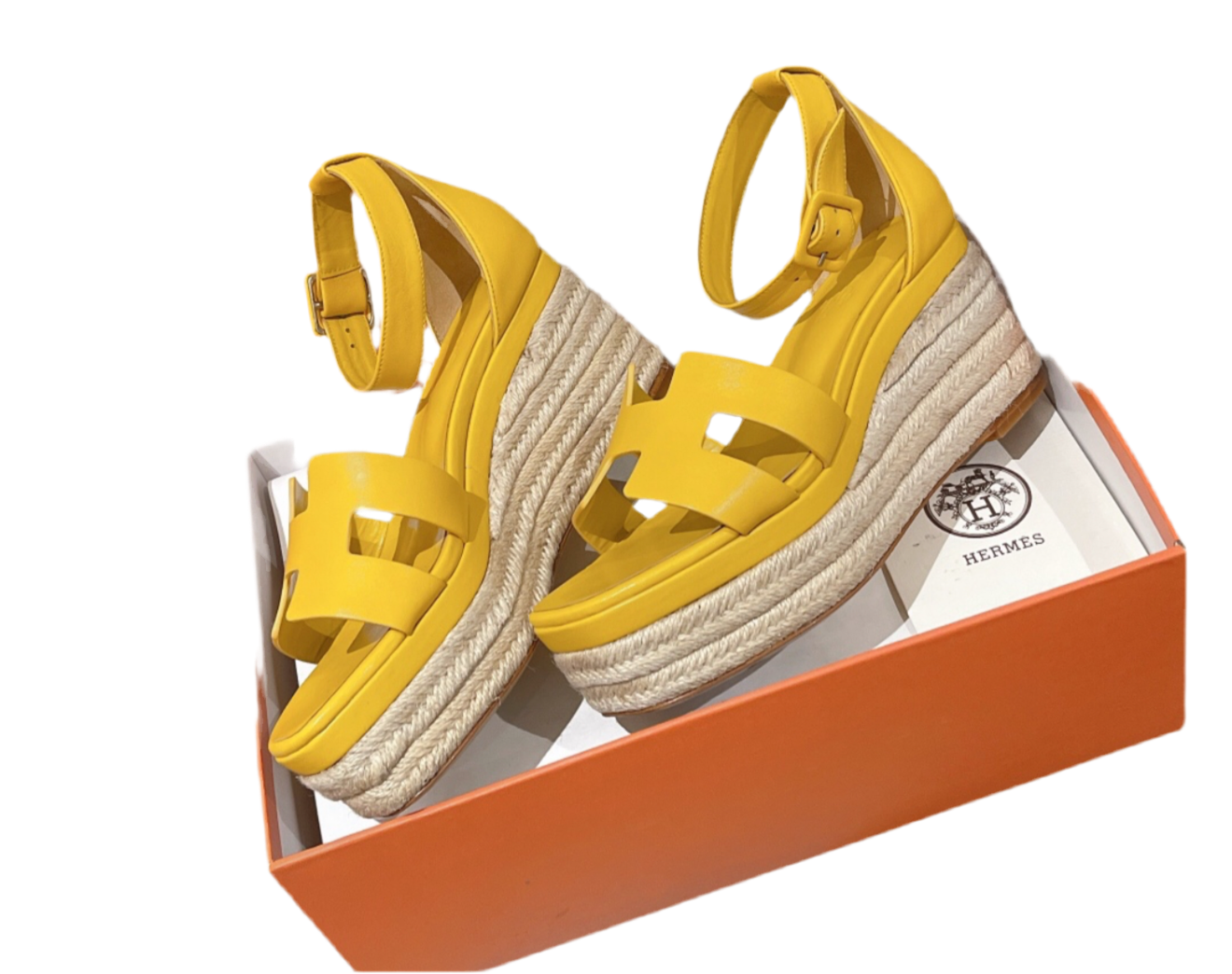 Sandals HERMRS yellow