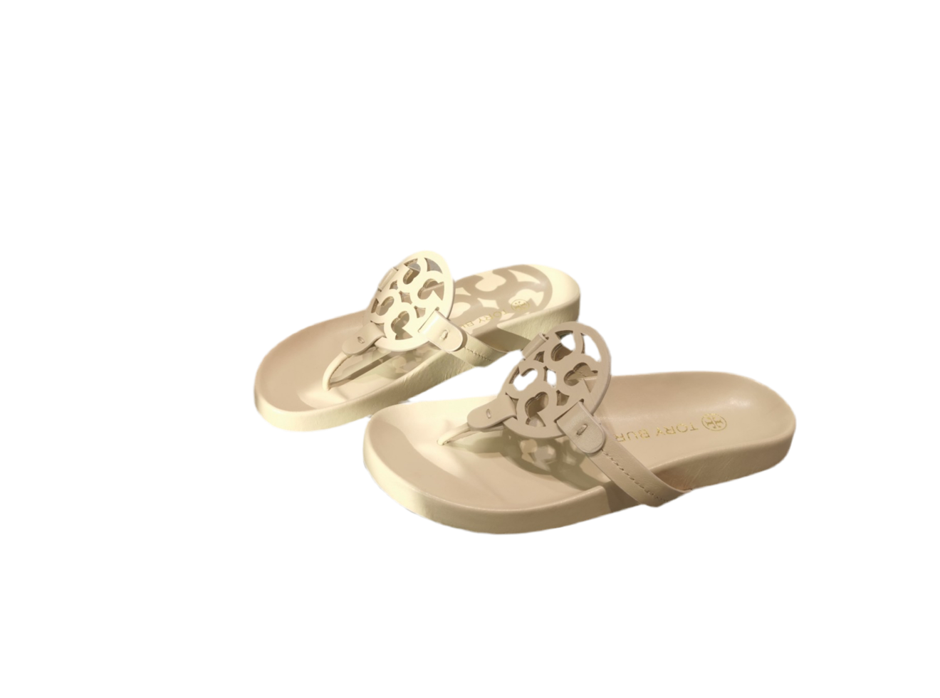 Sandals TORY BURCH cream