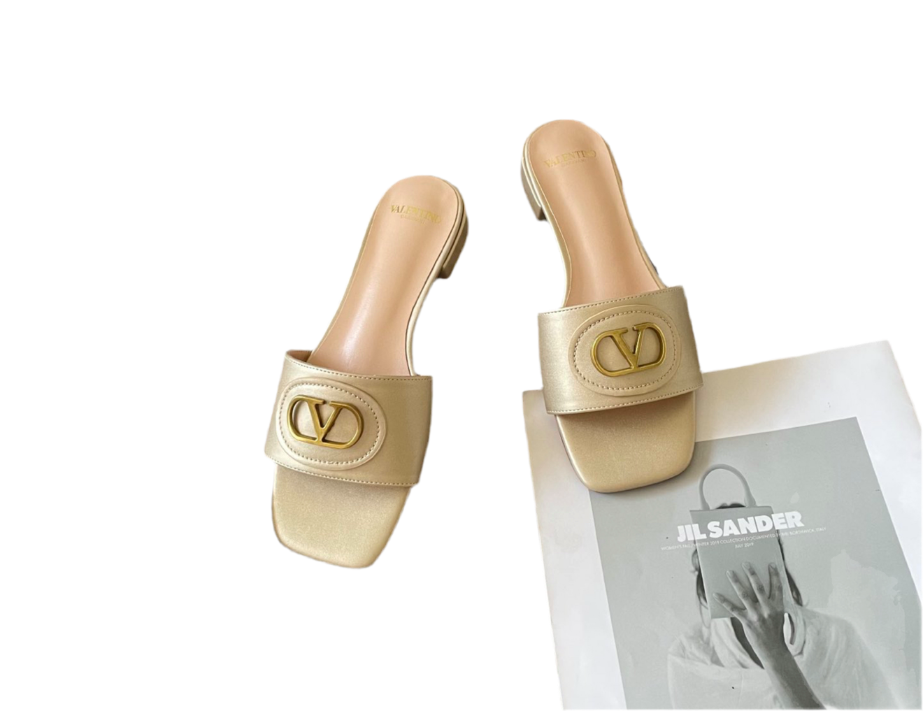 Sandals VALENTINO cream