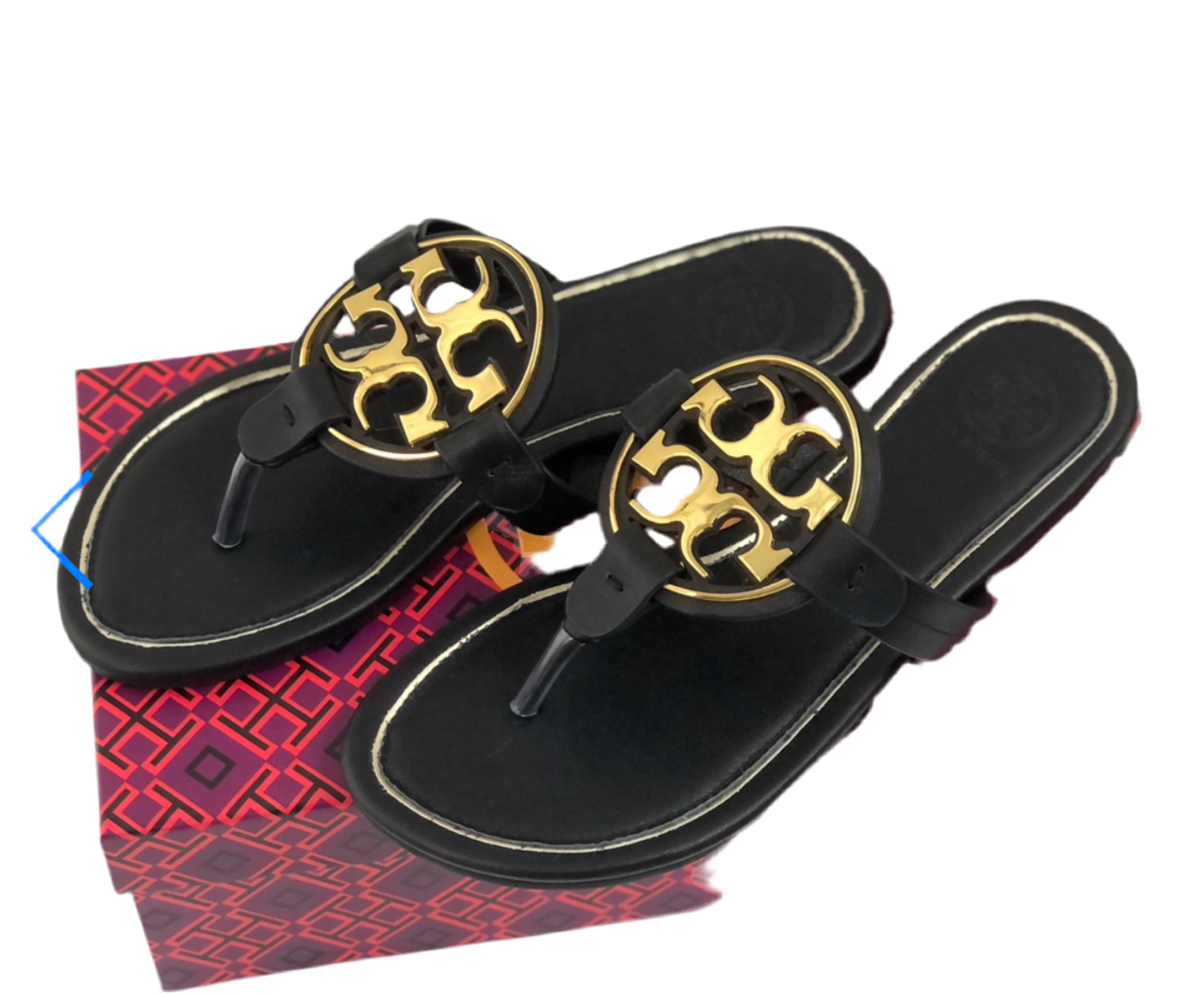 Sandals TORY BURCH black