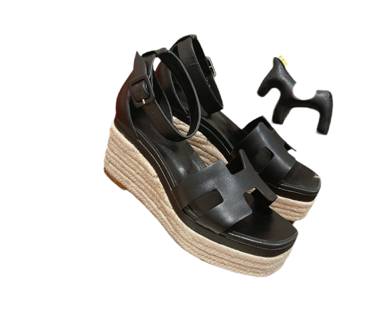 Sandals HERMRS black